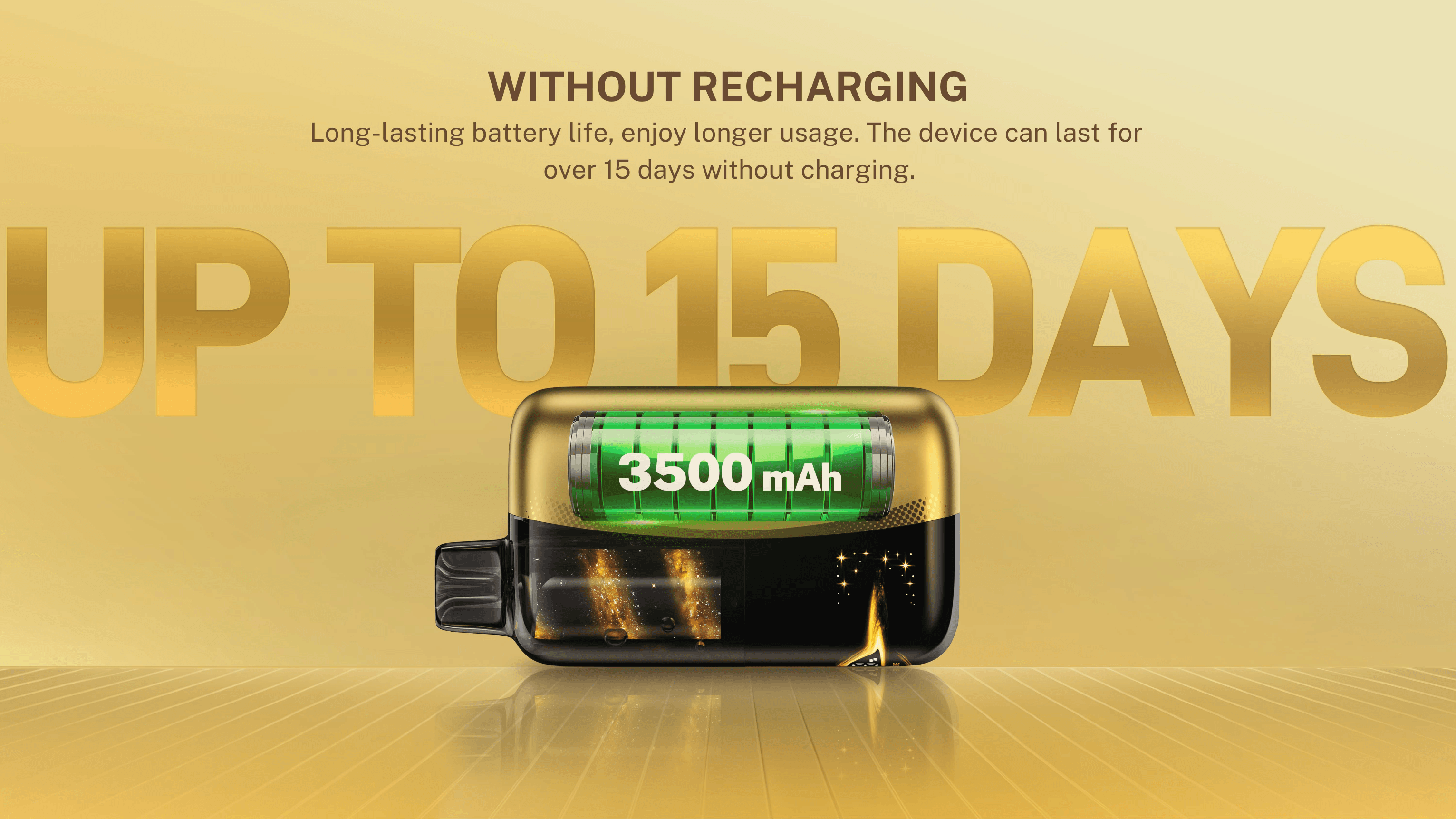 SWIRL 3500mAh Battery - Up to 15 Days
